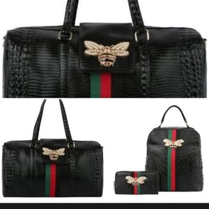 Queen Bee Black Backpack & Duffle Bundle 